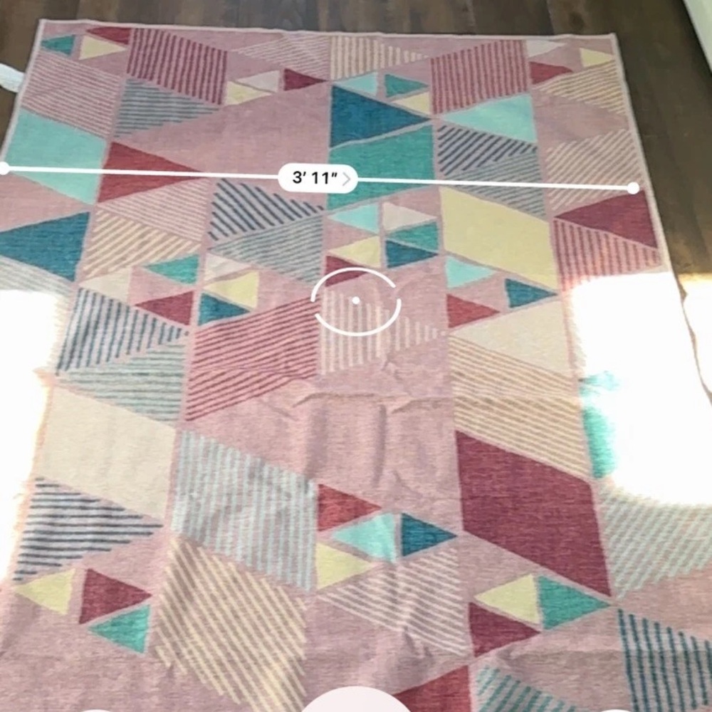 Ruggable Geometric Pattern 4x6 - Rug Only - Picture 5 of 5